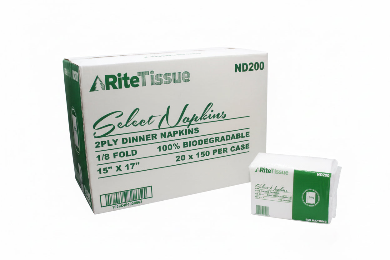 Dinner Napkin Rite Tissue 2PLY