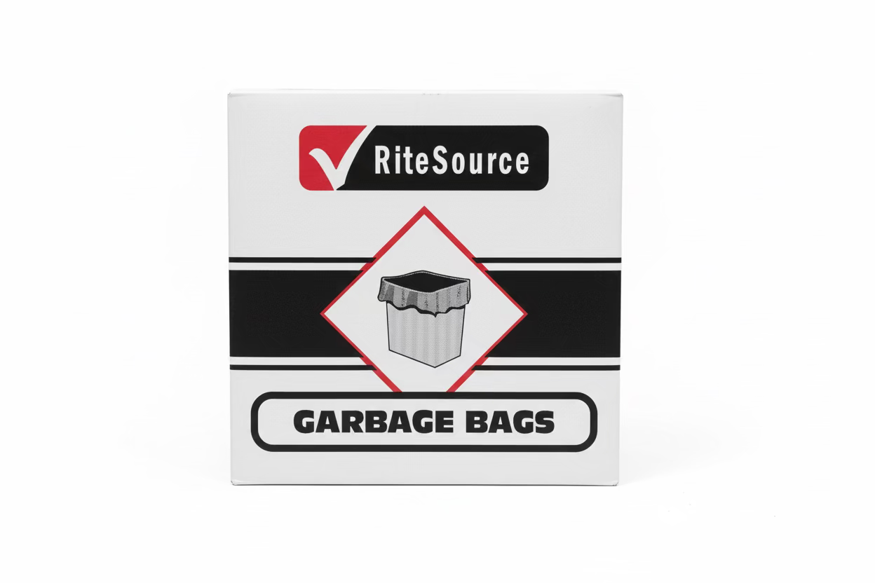 Garbage Bags Ex-Strong Black
