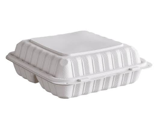 Hinged Container White MFPP - ST