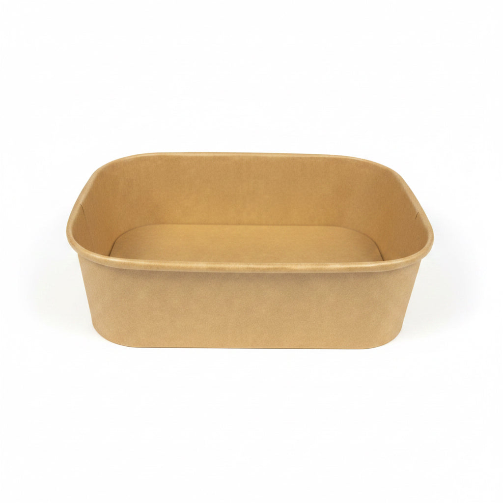 Paper Container Rectangular 750ml - ST