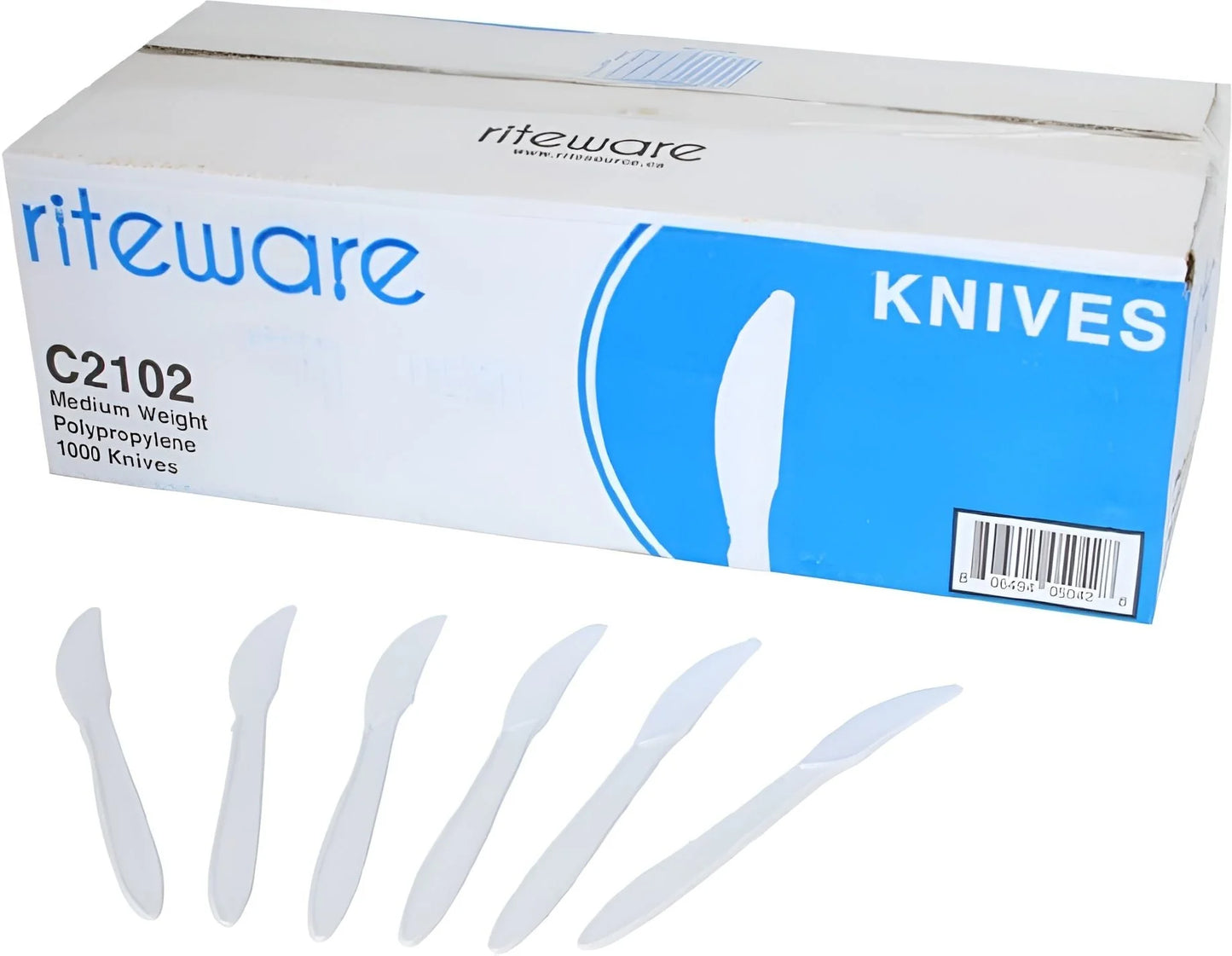 Knives White PP Bulk