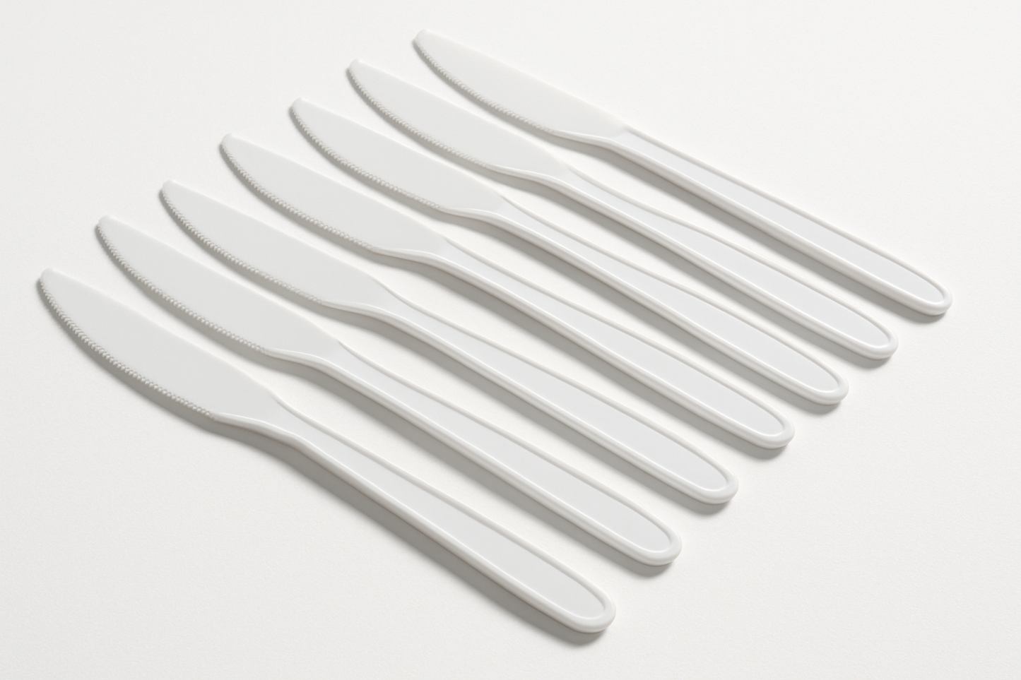 KNIFE WHITE DISPOSABLE PLASTIC