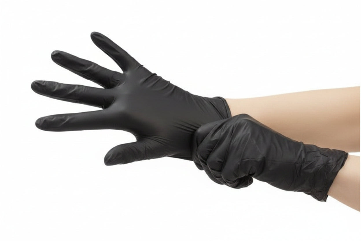 Nitrile Gloves Black Basics
