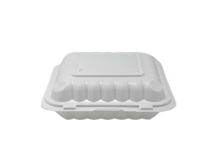 Hinged Container White MFPP Eco Craze
