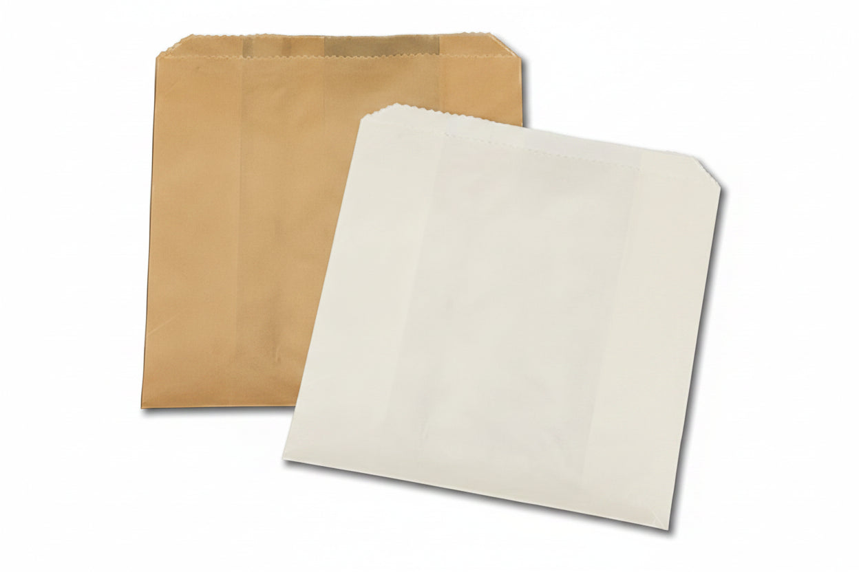 Sandwich Bag Greaseproof 6-3/4 x 6-3/4