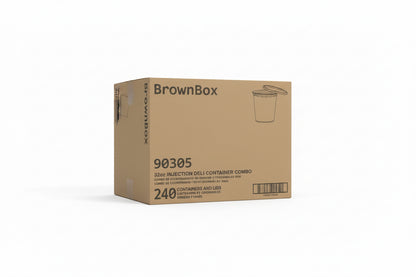 Deli Container Combo- Brown Box