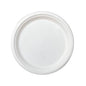 Round Bagasse Lunch Plates 6.5"- Rite