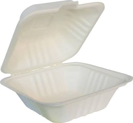 Bagasse Clamshell Containers