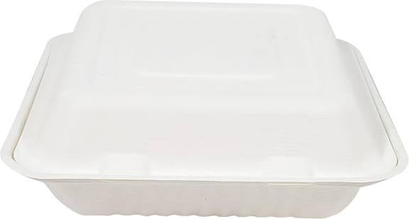 Bagasse Clamshell Containers