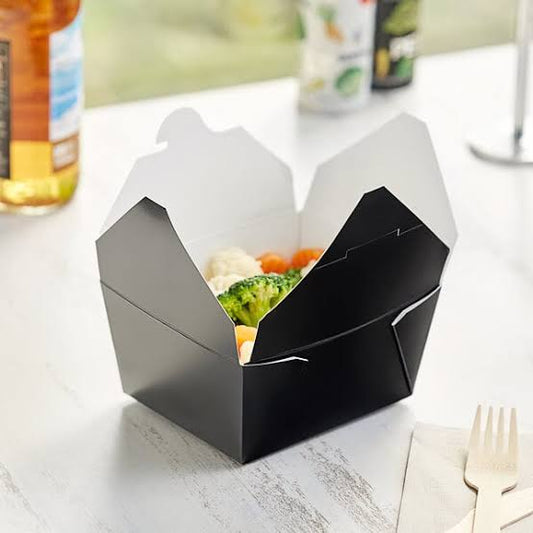 Folding Paper Take Out Black #2