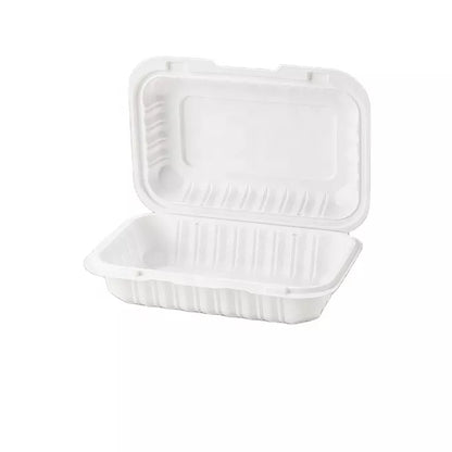 Hinged Container White MFPP Eco Craze