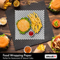 Checkered sheets Black 12x12