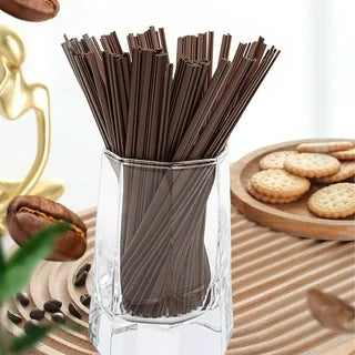 8" Coffee Stirrer Brown