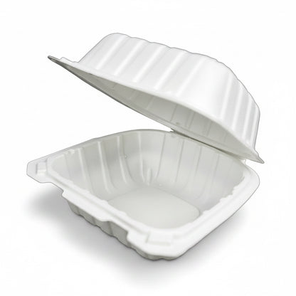 Hinged Container White MFPP - ST