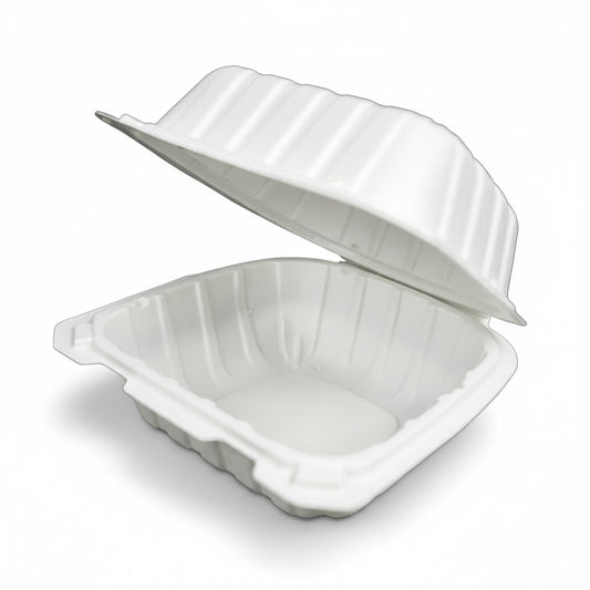 Hinged Container White MFPP - ST