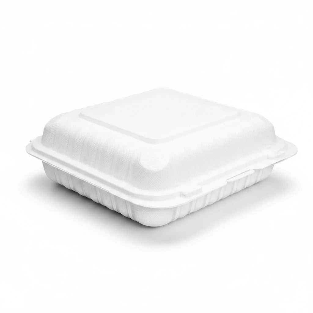 Hinged Container White MFPP - ST