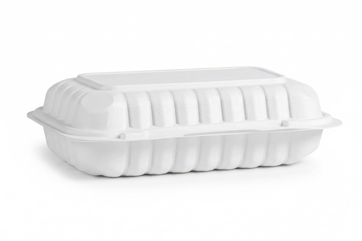 Hinged Container White MFPP - ST