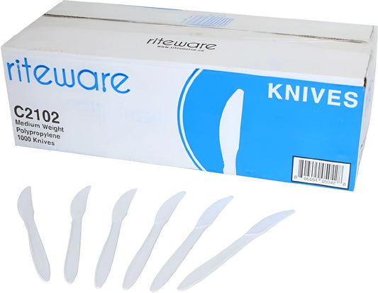 Knives White PP Bulk