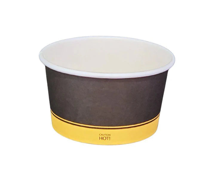 Paper Soup Containers Printed 4oz- Morning Dew