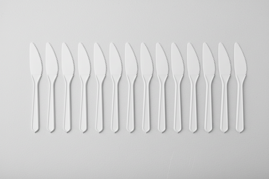 Knives White Plastic