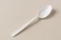 PLASTIC SPOON WHITE DISPOSABLE 