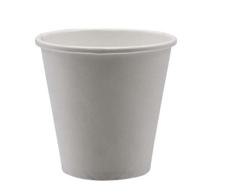 Paper Hot Cup Single Wall White- ST