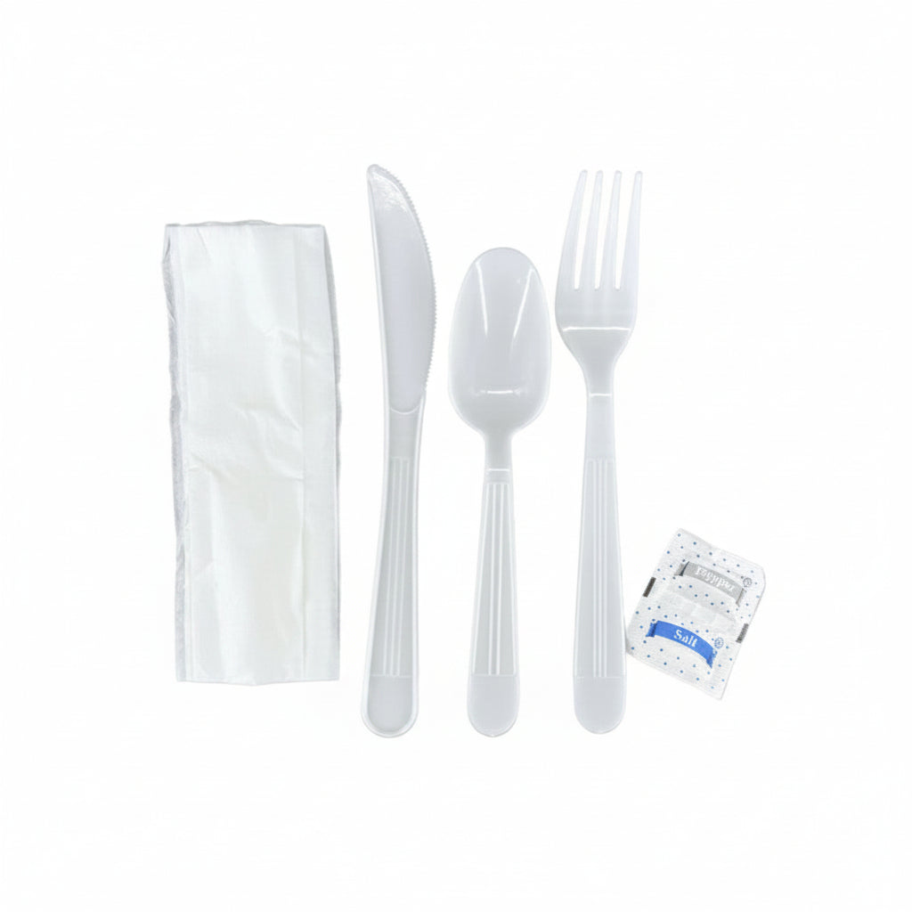 Cutlery/Meal Kit/ Cutlery Kit 6 Pcs Plastic