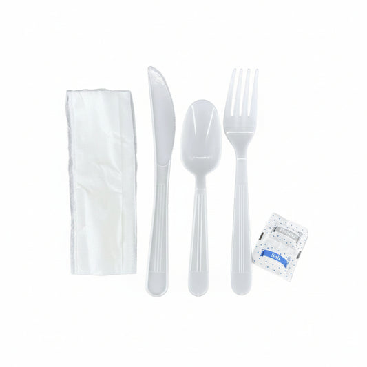 Cutlery/Meal Kit/ Cutlery Kit 6 Pcs Plastic