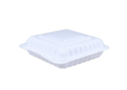 Hinged Container White MFPP Eco Craze