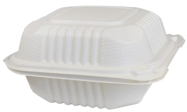 Hinged Container White MFPP Eco Craze