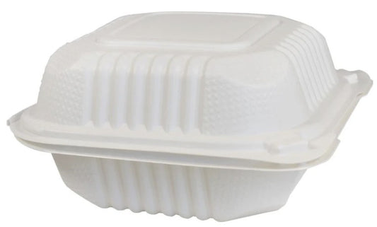 Hinged Container White MFPP Eco Craze