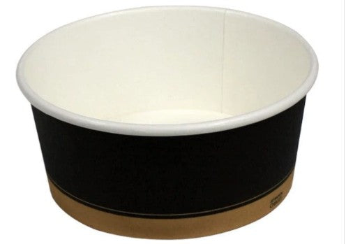 Paper Soup Containers Printed 10oz- Morning Dew