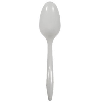 Tea Spoon White PP Bulk- Value+