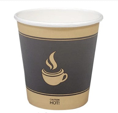 Hot Paper Cup Printed 4oz- Morning Dew