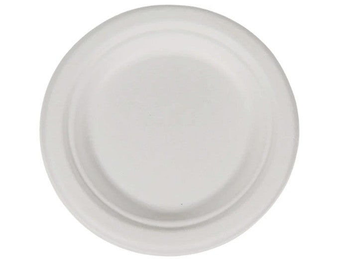 Round Bagasse Lunch Plates 6"- Rite