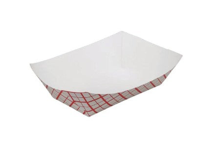Take Out Food Tray Red 1 Lb- Eco Craze
