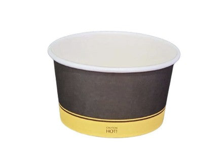Paper Soup Containers Printed 12oz- Morning Dew