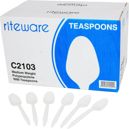 Tea Spoon White PP Bulk